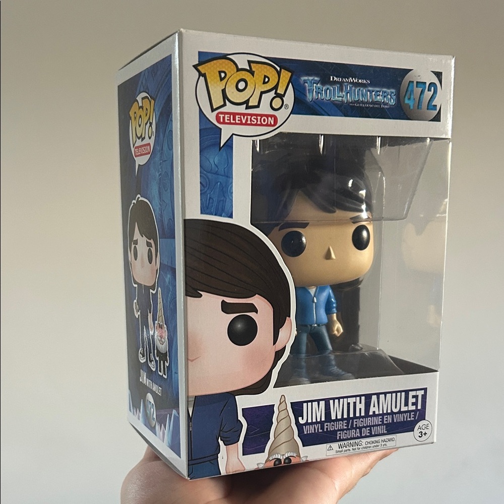 Funko Pop! - Trollhunters Jim with Amulet vinyl figure